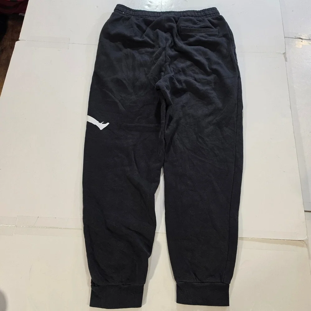 Jordan Mens Black Fleece Joggers Jumpman Logo Sweatpants Small 6154